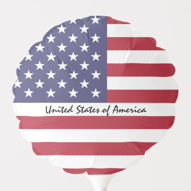 Balloon & American Flag, patriots party / USA (Front)