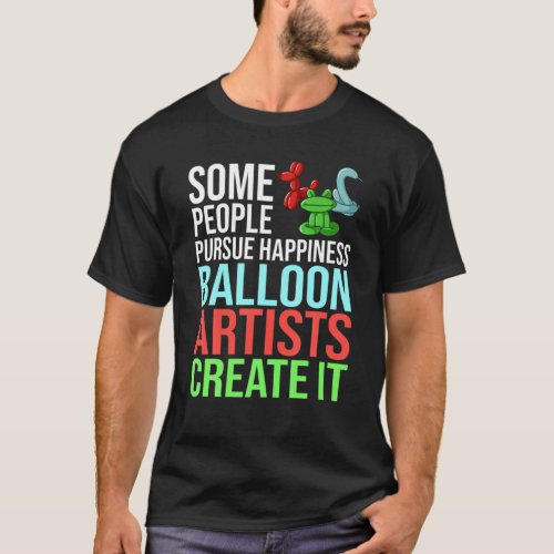 Balloon Animal Artist Twister Twisting T_Shirt