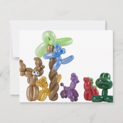 balloon animal group announcements