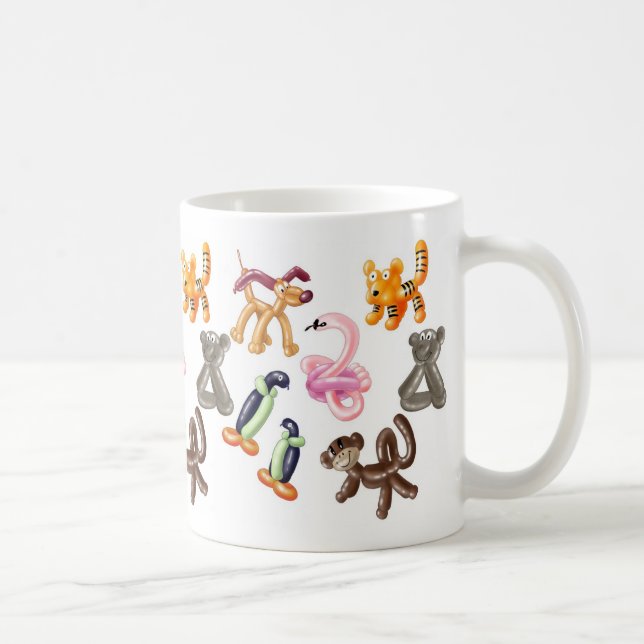 BALLOON ANIMAL PARTY COFFEE MUG (Right)
