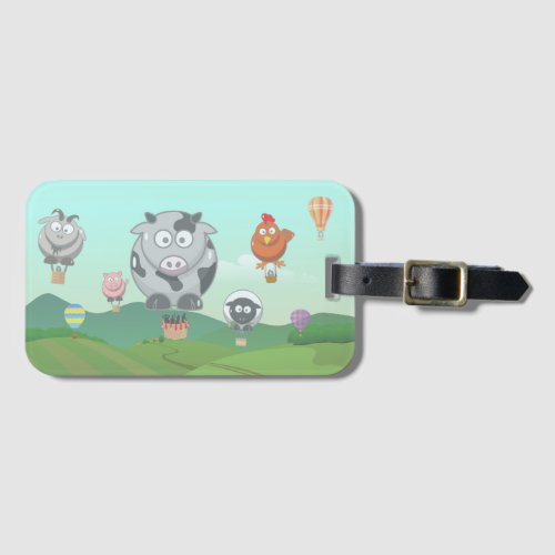 Balloon Animals Luggage Tag