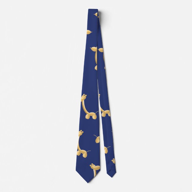 Balloon Animals Two-Tone Coffee Mug Neck Tie (Front)