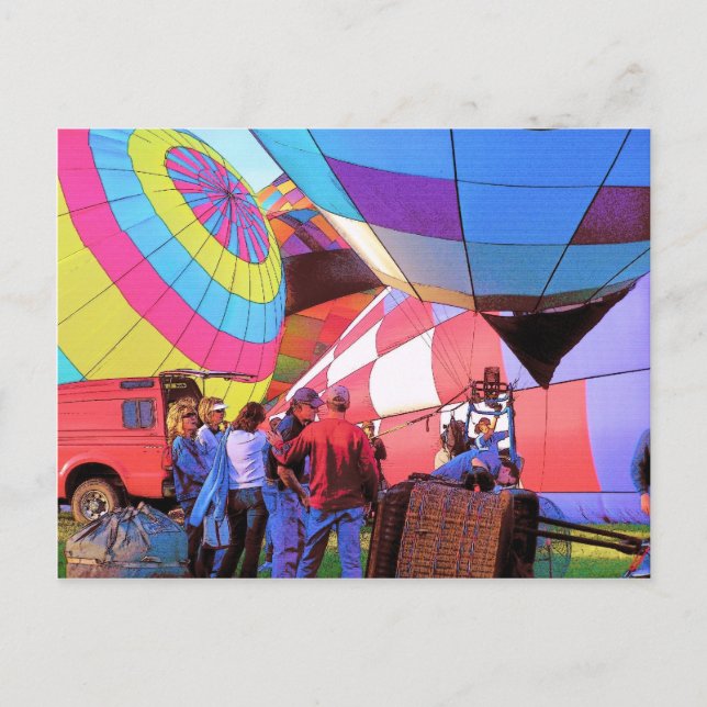 Balloon Art 5 Postcard (Front)