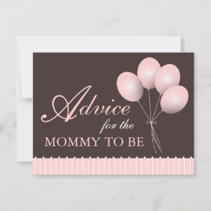 Balloon Baby Shower Advice for the Mommy to Be