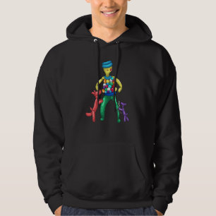 Balloon Balloon Animal Dog with Balloon Dog Dad Hoodie