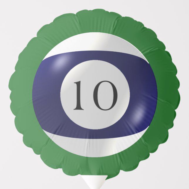 Balloon - Billiards - 10 Ball (Front)