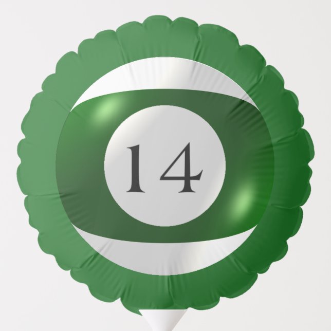 Balloon - Billiards - 14 Ball (Back)