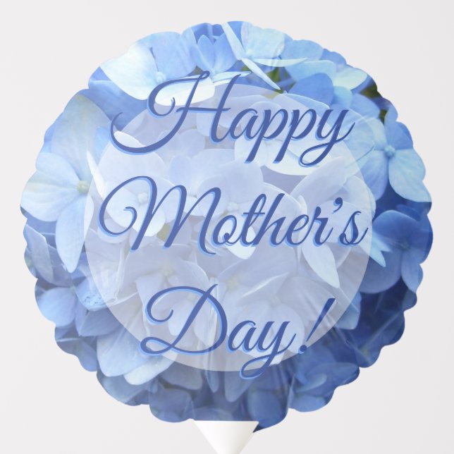 Balloon - Blue Hydrangeas (Front)