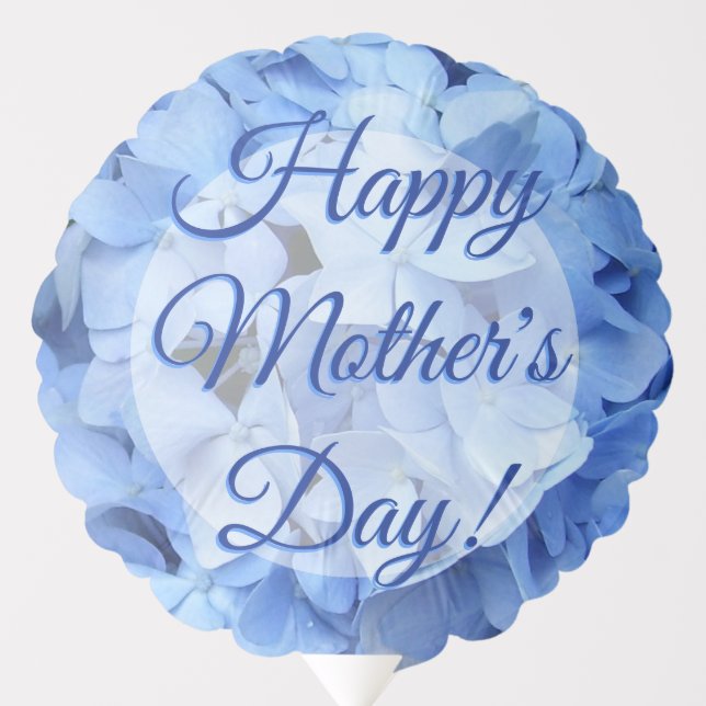 Balloon - Blue Hydrangeas (Front)