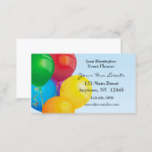 Balloon Bouquet Business Card (Front/Back)