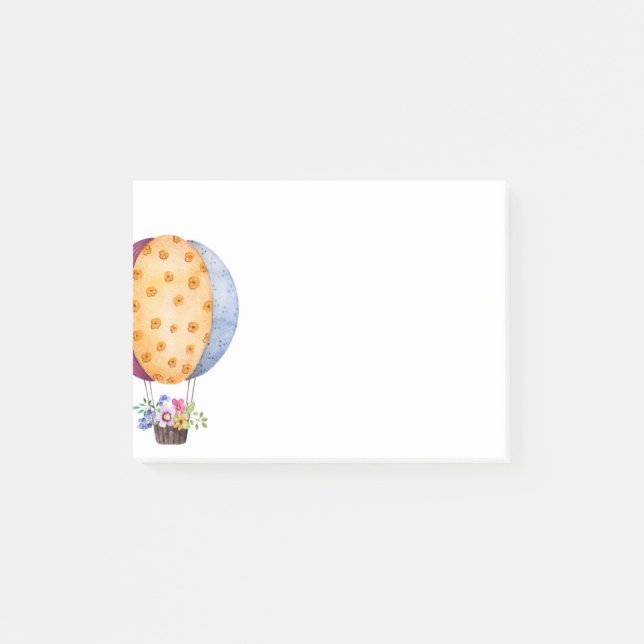 Balloon Bouquet Post-it Notes (Front)