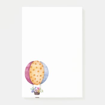 Balloon Bouquet Post-it Notes by Zazzlemm_Cards at Zazzle