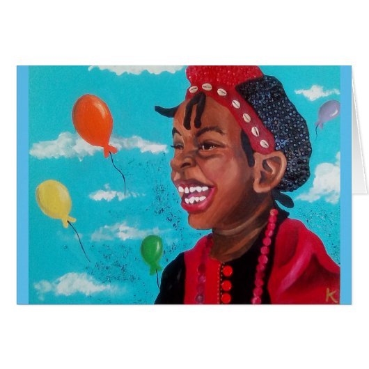 Balloon Boy Card (Front Horizontal)