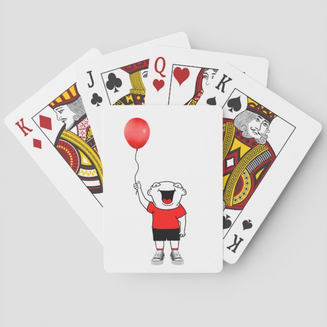 Balloon Boy Poker Cards (Back)