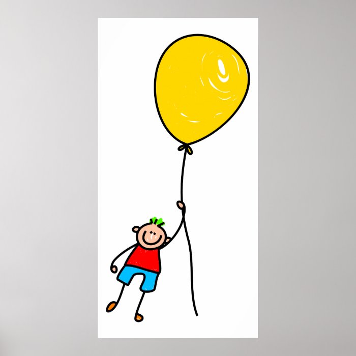 Balloon Boy Print