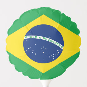 Balloon & Brazilian Flag, patriots party / Brazil