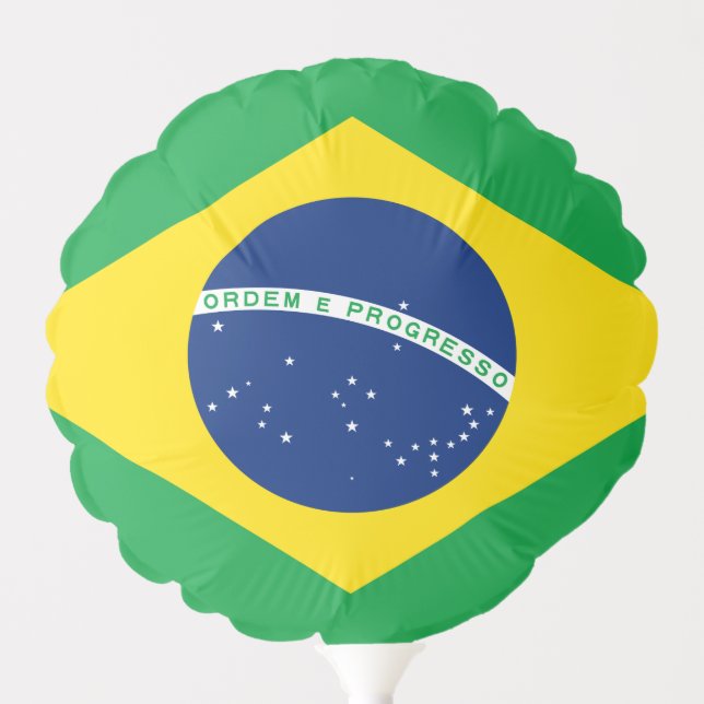 Balloon & Brazilian Flag, patriots party / Brazil (Front)