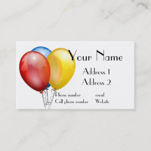 Balloon Business Card
