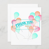 Balloon Candy Bar Wrapper Favor (Front/Back)