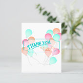 Balloon Candy Bar Wrapper Favor (Standing Front)