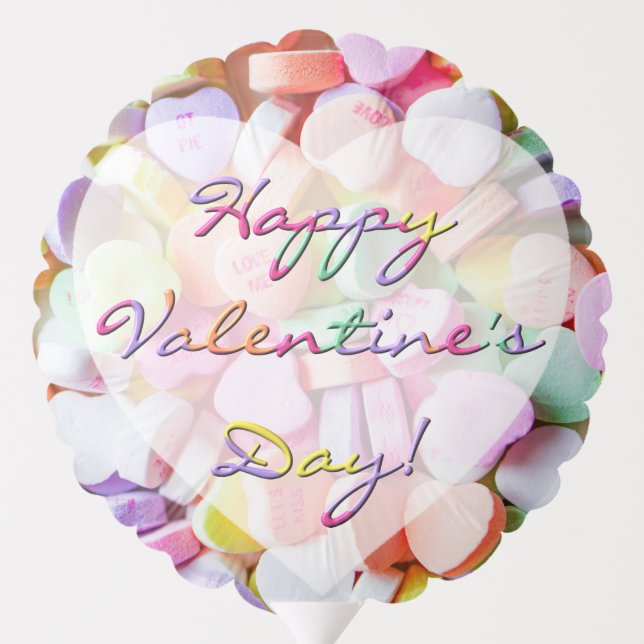 Balloon - Candy Conversation Hearts (Back)