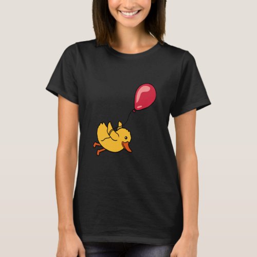 Balloon Chick Flies Away  T_Shirt