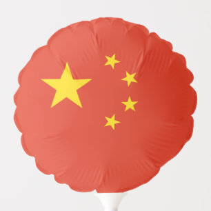 Balloon & Chinese Flag, patriots party / China