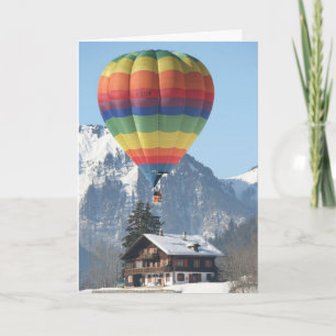 Balloon Christmas Card