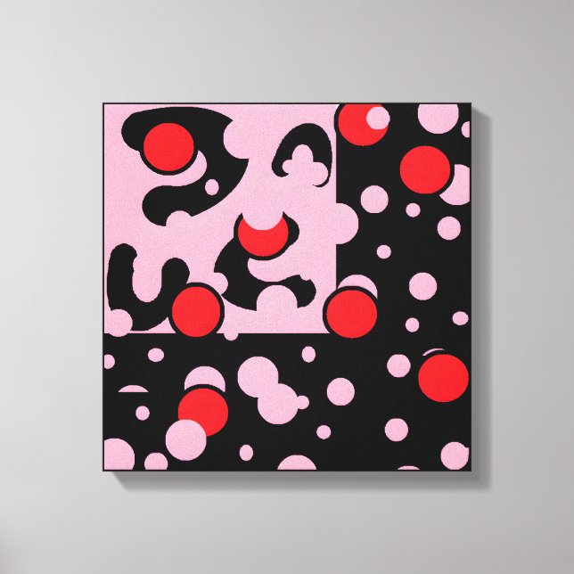Balloon Clouds Group Canvas Print (Front)