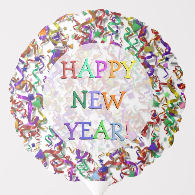 Balloon - Confetti & Streamers (Front)