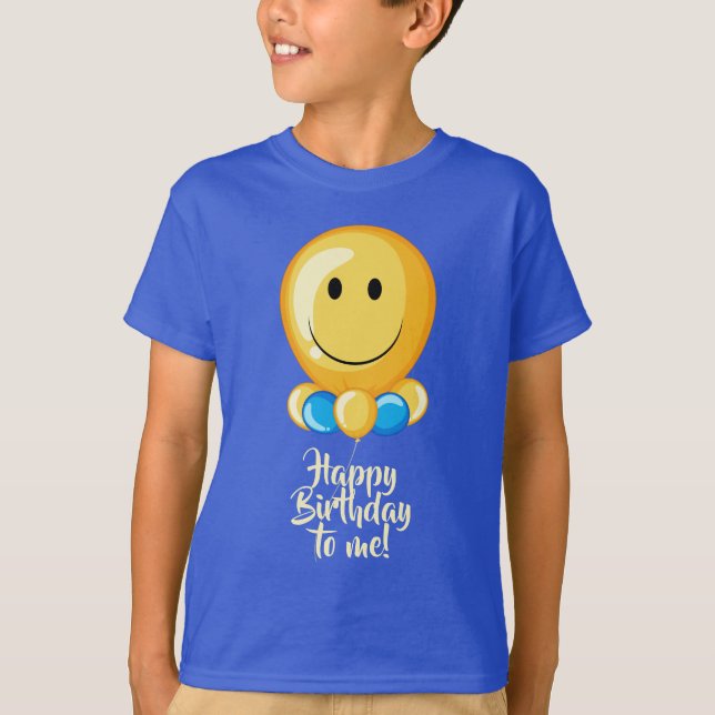 Balloon custom text shirts & jackets (Front)