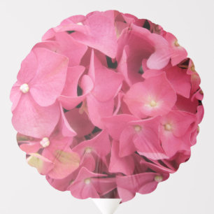 Balloon - Dark Pink Hydrangeas