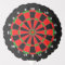 Balloon: Dartboard Effect - Black - Red - Green