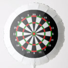 Balloon: Dartboard - Red - Black - Green - White