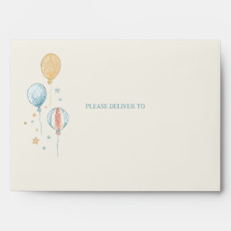 Balloon Daydream Personalised Envelope