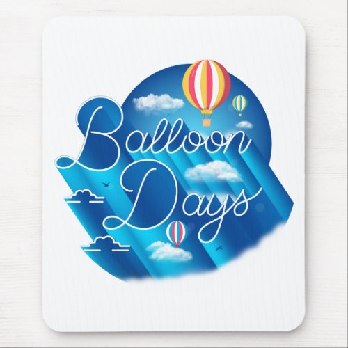 Balloon Days Computer Mousepad