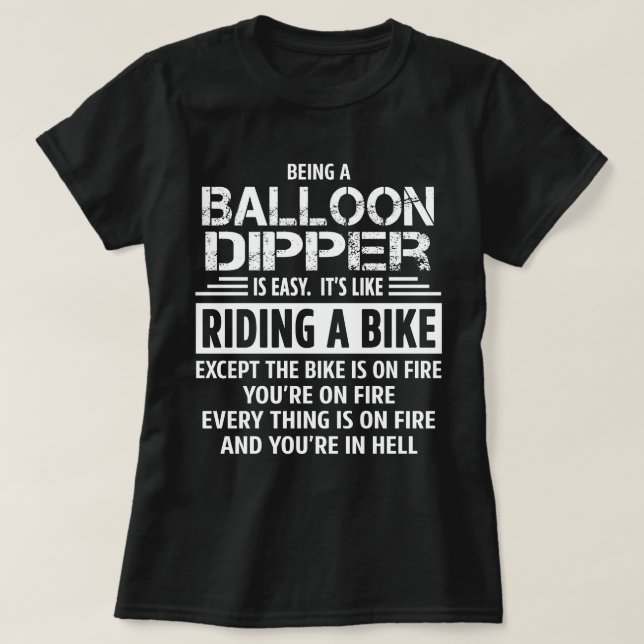 Balloon Dipper T-Shirt (Design Front)