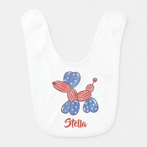 Balloon Dog Bib