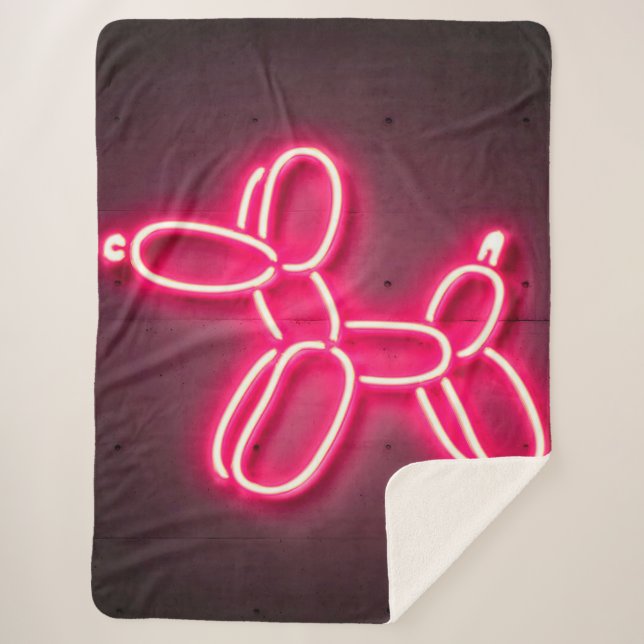Balloon dog Blanket (Front)