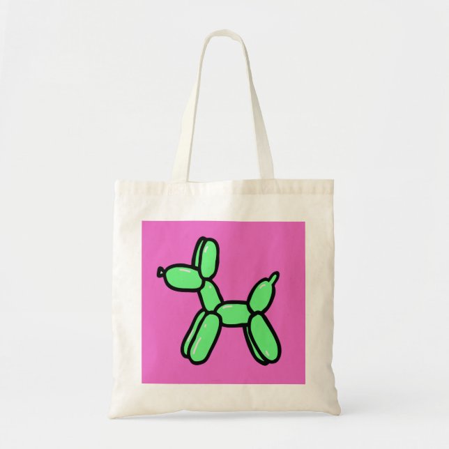 Balloon Dog Budget Tote (Front)