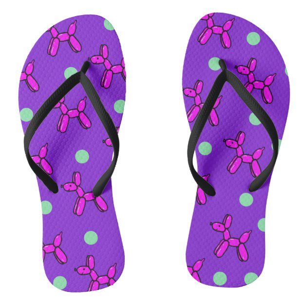 pink and purple sandals