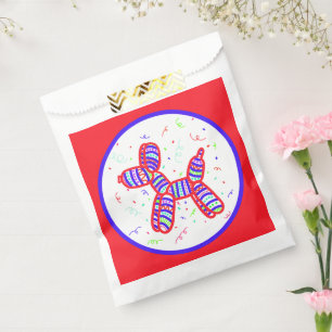 Balloon Dog Party Favor Bag