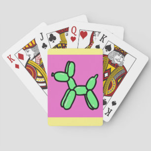 Balloon Dog Playing Cards