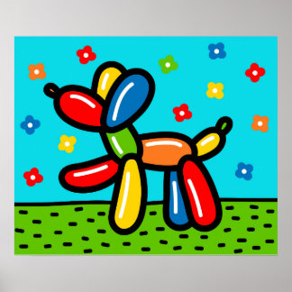 Balloon Dog Poster