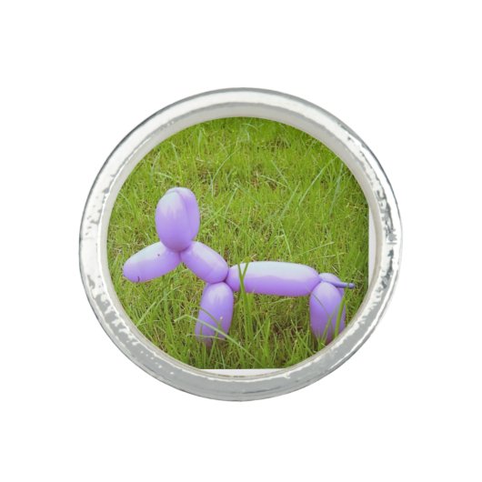 Balloon Dog Ring (Front)