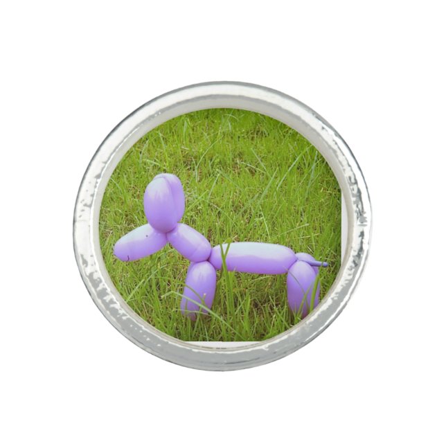Balloon Dog Ring (Front)