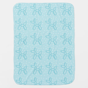 Balloon Dogs Baby Blanket