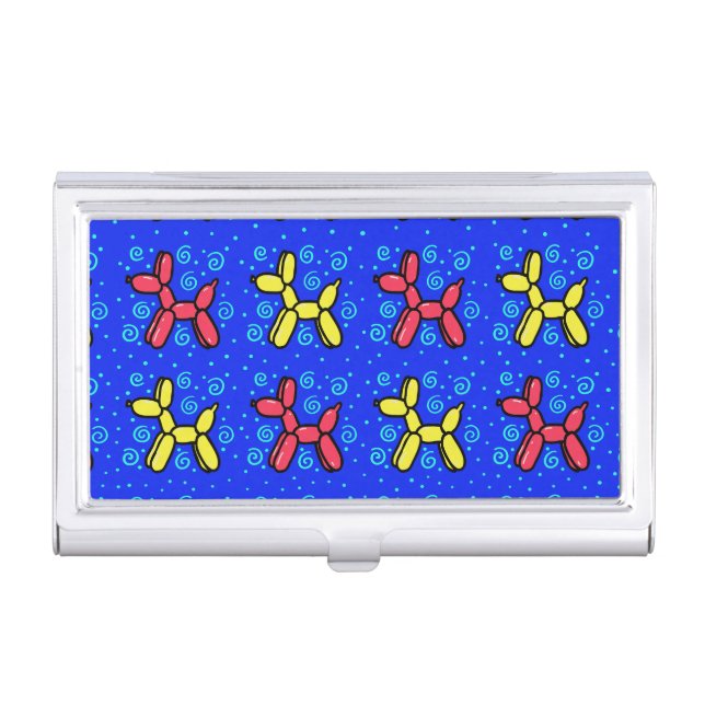 Balloon Dogs Business Card Case (Front)