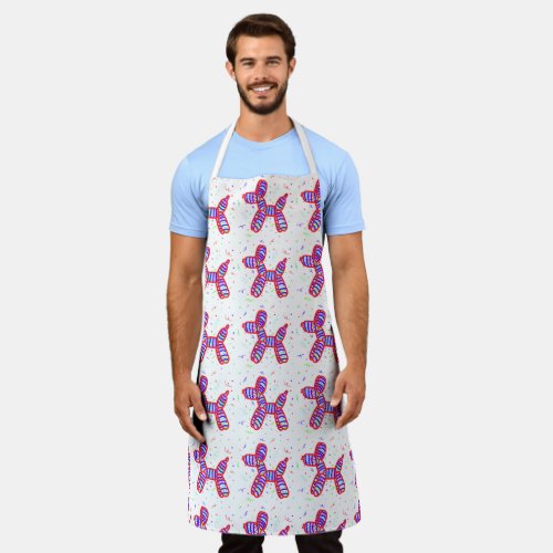 Balloon Dogs Party Apron