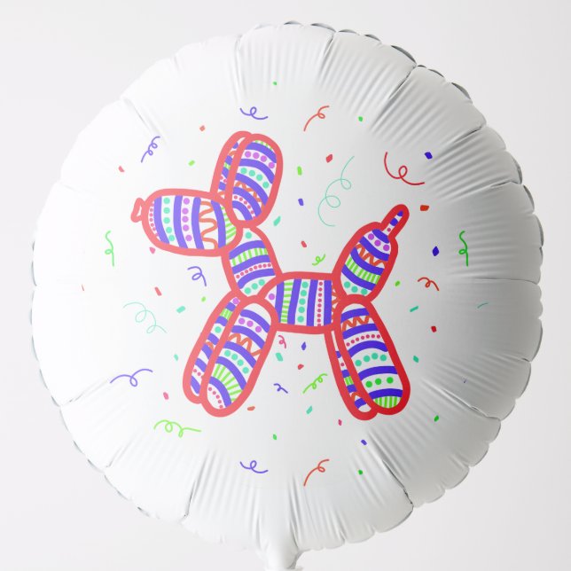 Balloon Dogs Party Balloon (Front)